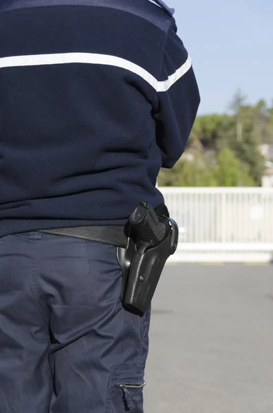 French policeman — Stock Photo, Image