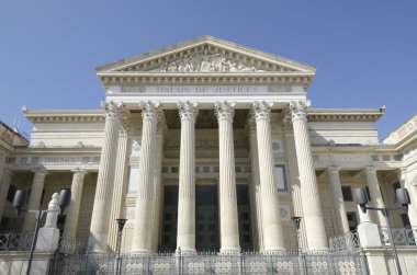 Courthouse of Nimes, France clipart