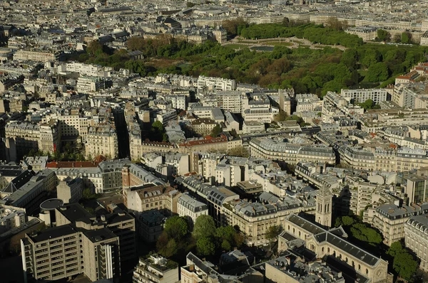 Luftaufnahme einer Stadt — Stockfoto