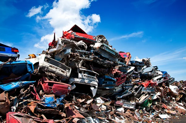 Desechos de coches — Foto de Stock