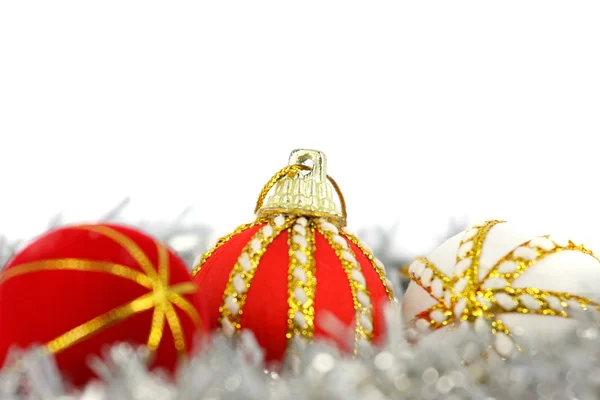 Merry christmas bal decoratie — Stockfoto