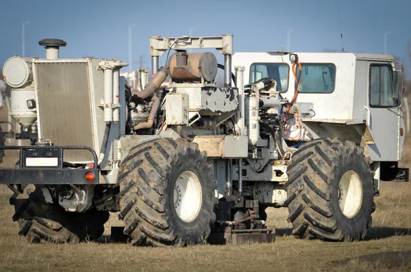 stock image White truck