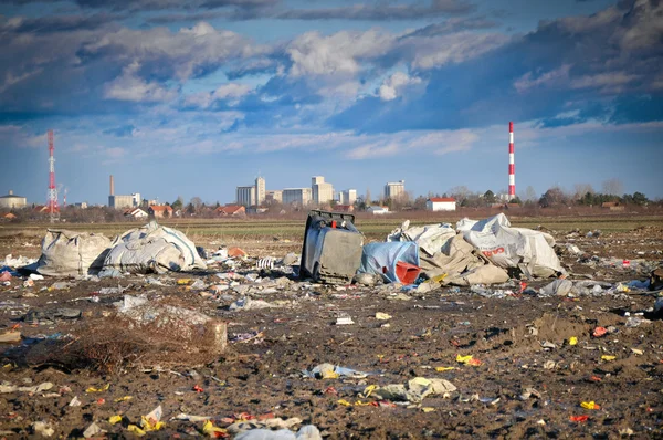 A junkyard hulladék — Stock Fotó