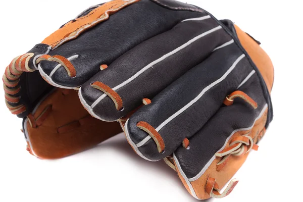 Baseballová rukavice na bílém pozadí — Stock fotografie