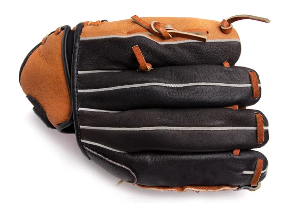Baseballová rukavice na bílém pozadí — Stock fotografie