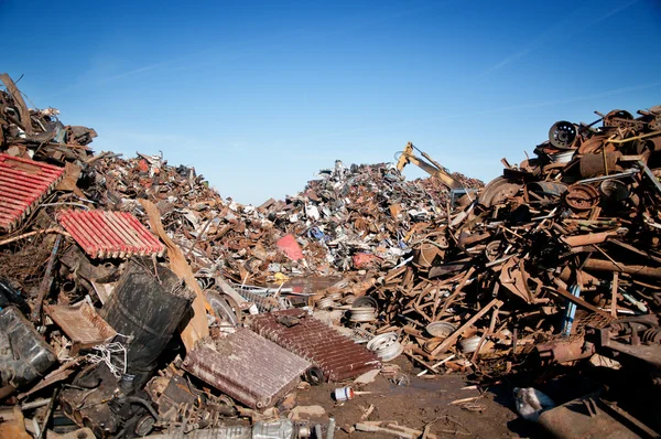 Recyklace kovů — Stock fotografie