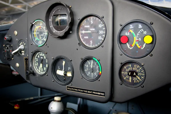 Airplane Cockpit — Stock Photo, Image