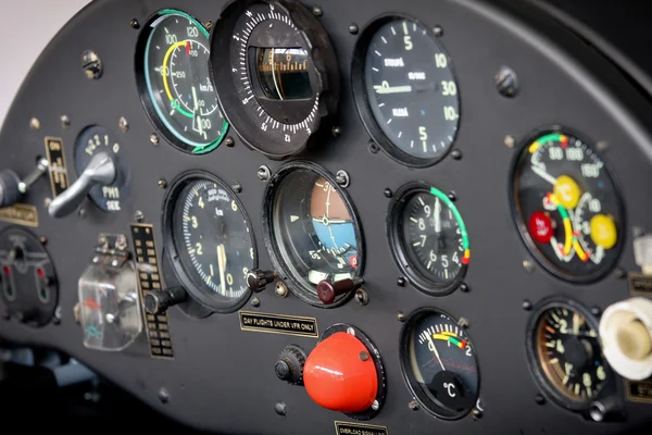Airplane Cockpit — Stock Photo, Image