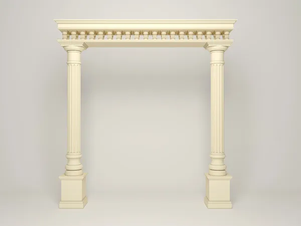 Element klasycznej architektury portalu — Zdjęcie stockowe