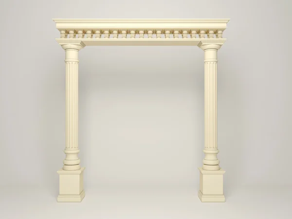 stock image Element of classical architecture portal