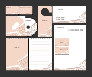 Business templates clipart