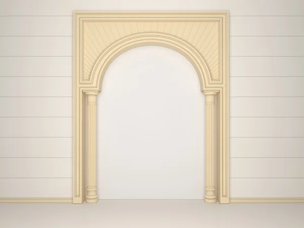 stock image Classical portal with columns and an arcade