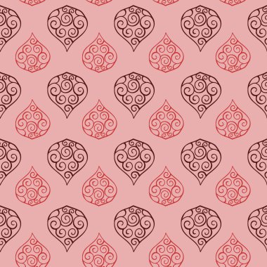 Seamless Floral Pattern 03 clipart