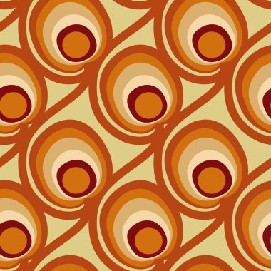 Seamless Retro Pattern 03 clipart