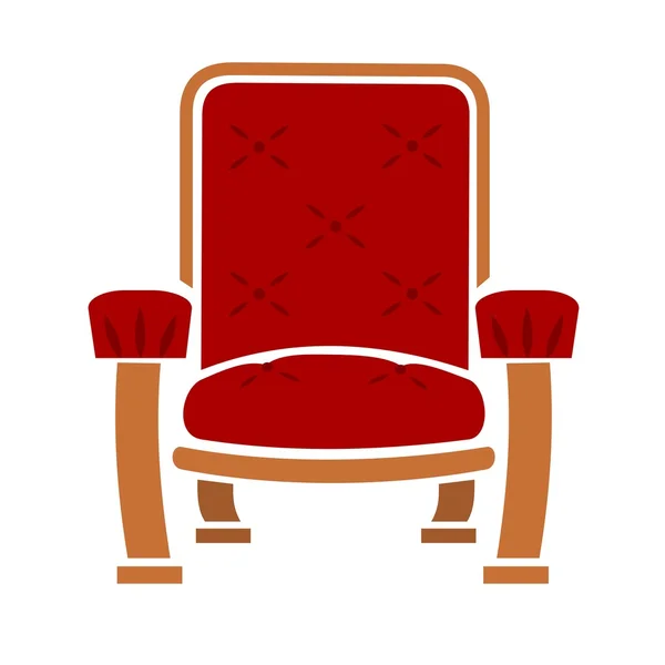 Una sedia comoda — Vettoriale Stock