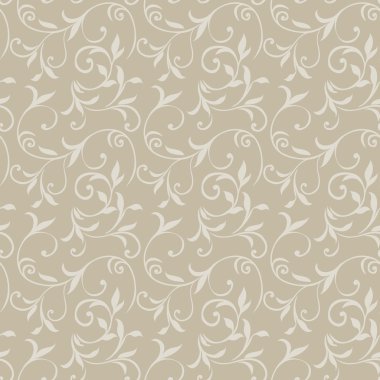 Seamless Floral Pattern 08 clipart