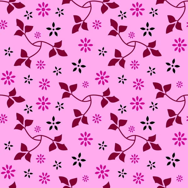 Dikişsiz çiçek desenli 09 — Stok Vektör