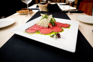 sığır carpaccio