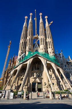 Sagrada familia Katedrali Barcelona, İspanya