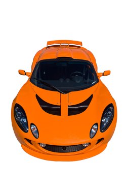 Tallinn, Estonya - 16 Haziran 2008: beyaz lotus exige üzerinde izole