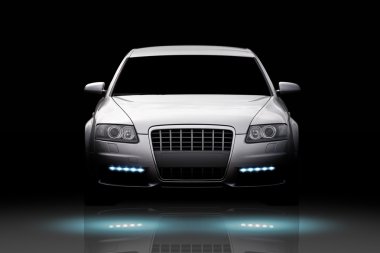 Luxury car isolated clipart