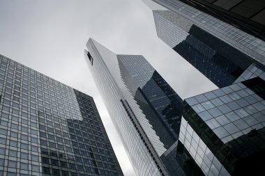 Modern skyscrapers clipart