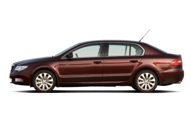 Large family sedan clipart