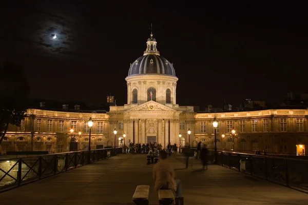 stock image Palais de la Legion d'Honneur at night.