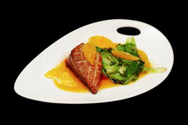 stock image Roasted duck breast fillet