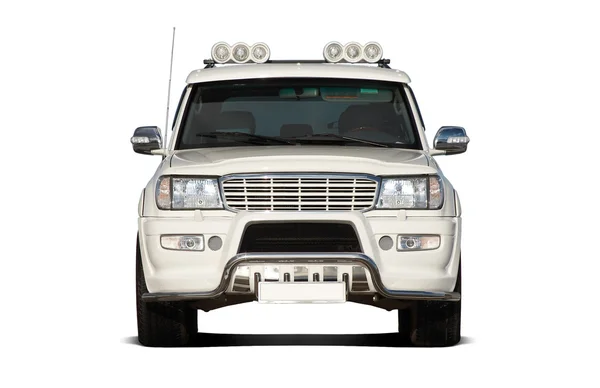 Front view of SUV — Stock Photo, Image