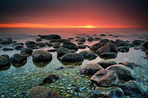 Gizemli günbatımı — Stok fotoğraf