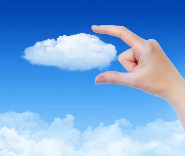 Concetto di cloud computing — Foto Stock