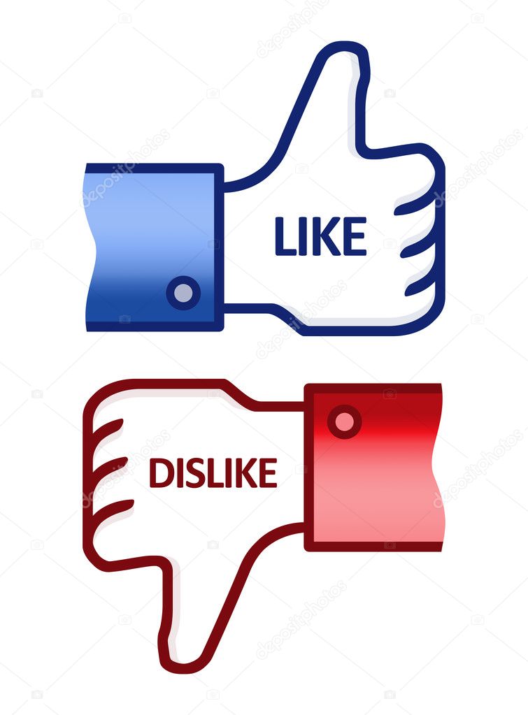 Thumb Up Like Dislike Symbol