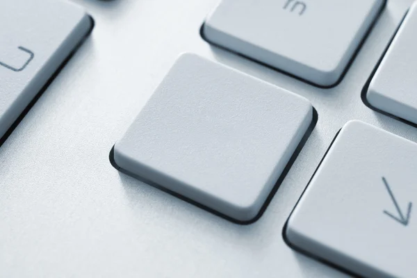 Blank Button On Keyboard — Stock Photo, Image