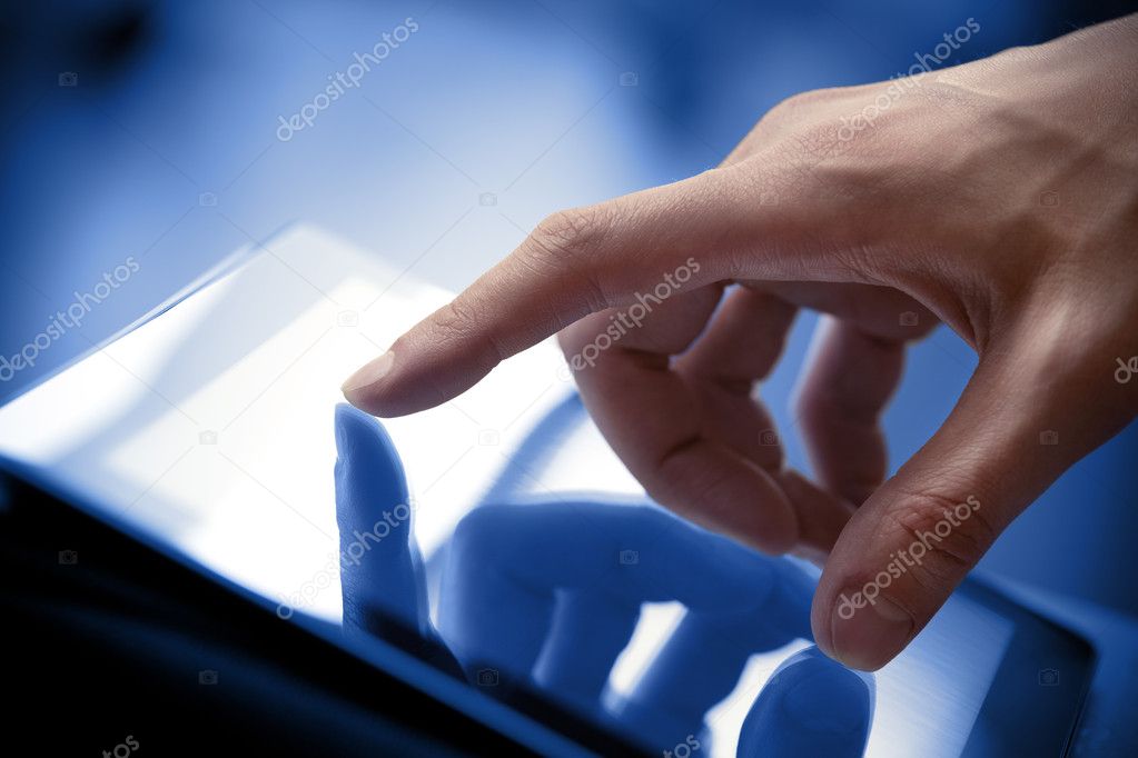 Touching Screen On Tablet PC