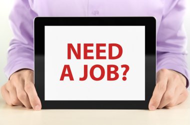 Need A Job? clipart