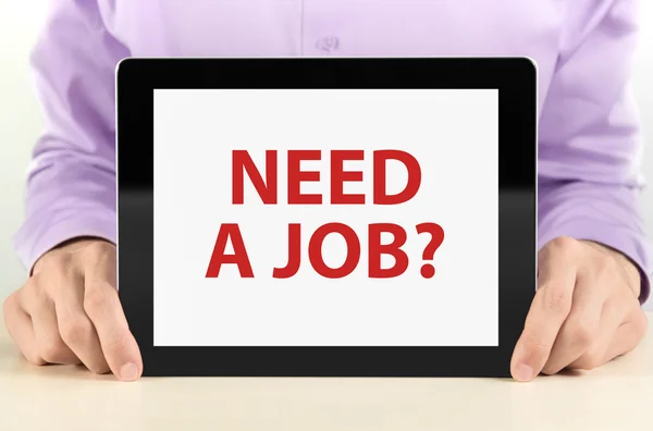 Bisogno di un lavoro? — Foto Stock