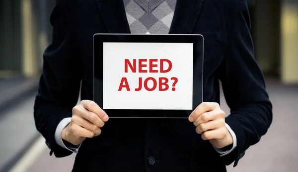 Har brug for et job? - Stock-foto