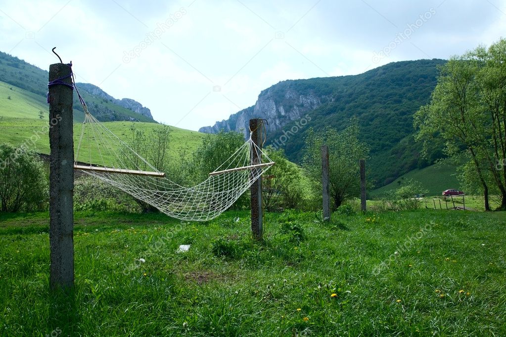 Hammock in the mountains