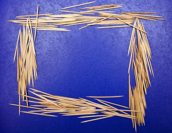 Toothpick frame — Stock Photo, Image