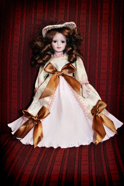 Classical ceramic doll — Stock Photo, Image