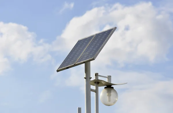 stock image Solar street lights