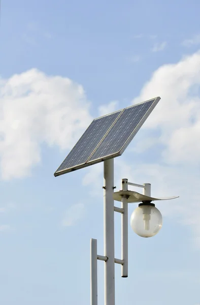 stock image Solar street lights