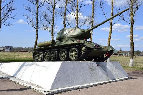 Gamla Sovjetunionen tank — Stockfoto