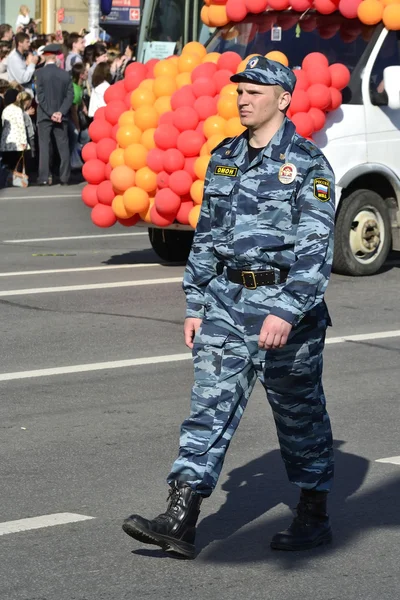 Rosyjski funkcjonariuszy policji — Zdjęcie stockowe