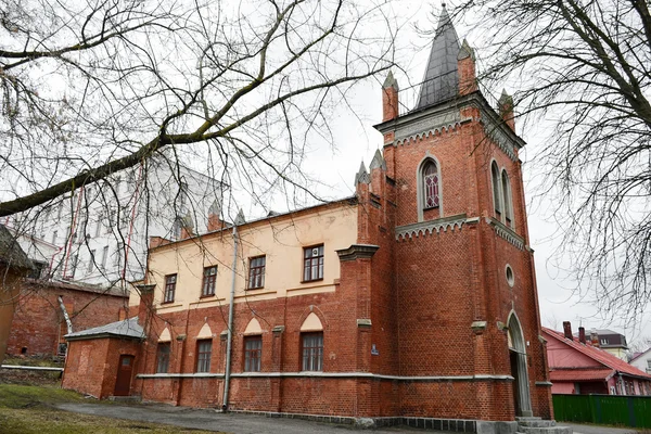 폴라 츠 크, 벨로루시에 있는 루터교 교회. — 스톡 사진