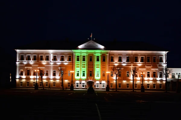 stock image View of Polotsk at night