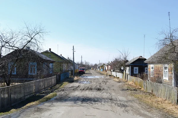 View of rural street in David-town — Stock Photo, Image