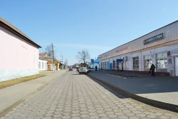 Vista de la calle en David-town — Foto de Stock