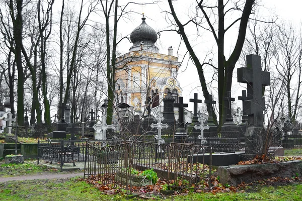 Nikolskoje-Friedhof — Stockfoto